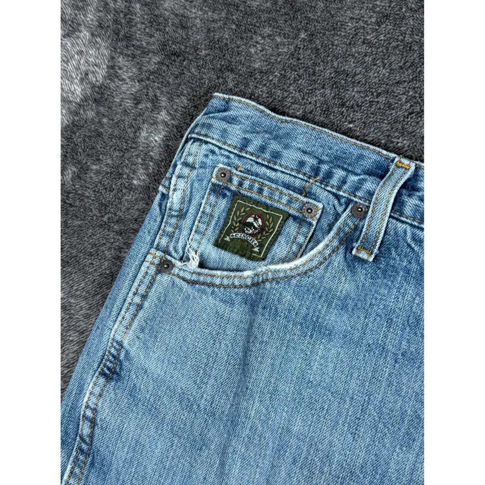 Cinch Jeans Green Label Mens 38x34 Light Wash Denim Straight Leg Casual - Picture 2 of 9